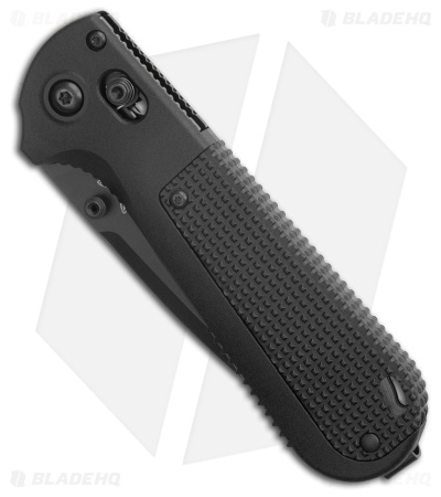 Benchmade Redoubt AXIS Lock Knife Black Grivory (3.5" Black Serr) 430SBK-02