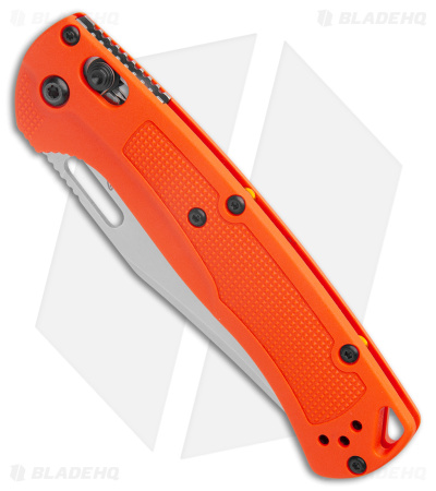 Benchmade Taggedout AXIS Lock Knife Orange Grivory (3.5" Stonewash) 15535