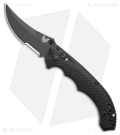 Benchmade Mini Bedlam AXIS Lock Knife Black G-10 (3.5" Black)