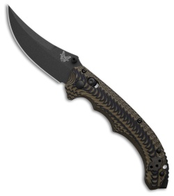Benchmade Mini Bedlam AXIS Lock Knife Coyote/Black/OD Green G-10 (3.5&quot; Black) | 219432
