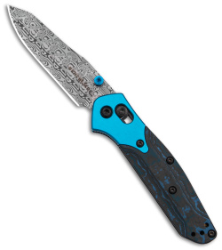 Benchmade Mini Osborne Gold Class Arctic Storm Carbon Fiber (2.9" Dam) 945-221