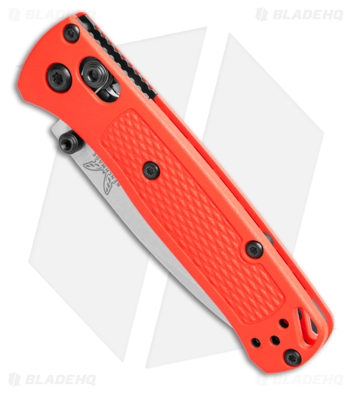 Benchmade Mini Bugout 533-04 AXIS Lock Knife Grivory Mesa Red (2.8" Satin)