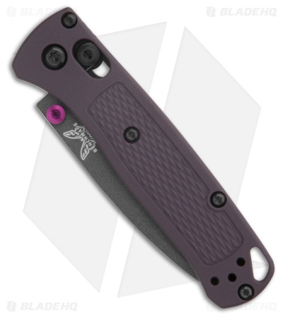 Benchmade Mini Bugout AXIS Lock Knife Purple Grivory (2.8" Cerakote) 533GY-09