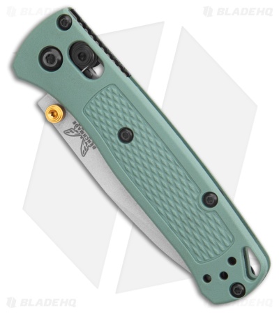 Benchmade Mini Bugout AXIS Lock Knife Sage Green (2.875" Silver) 533SL-07