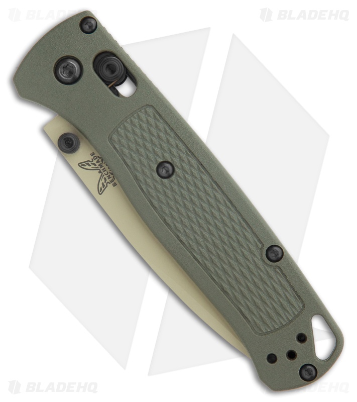 Benchmade Bugout AXIS Lock Knife Dark Olive Grivory (3.2" Cerakote) 535TN-11
