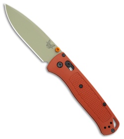Benchmade Bugout AXIS Lock Knife Rust Orange Grivory (3.2" Cerakote) 535TN-10