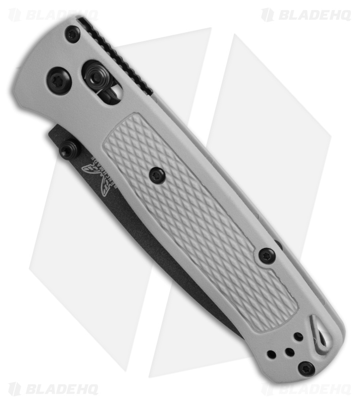 Benchmade Bugout AXIS Lock Knife Storm Gray Grivory (3.24" Black) 535BK-08