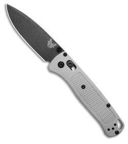 Benchmade Bugout AXIS Lock Knife Storm Gray Grivory (3.24" Black) 535BK-08