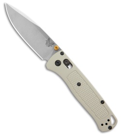 Benchmade Bugout AXIS Lock Knife Tan Grivory (3.23&quot; Stonewash) 535-12 | 205209