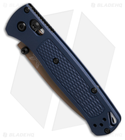 Benchmade Bugout AXIS Lock Knife Crater Blue (3.24" FDE) 535FE-05