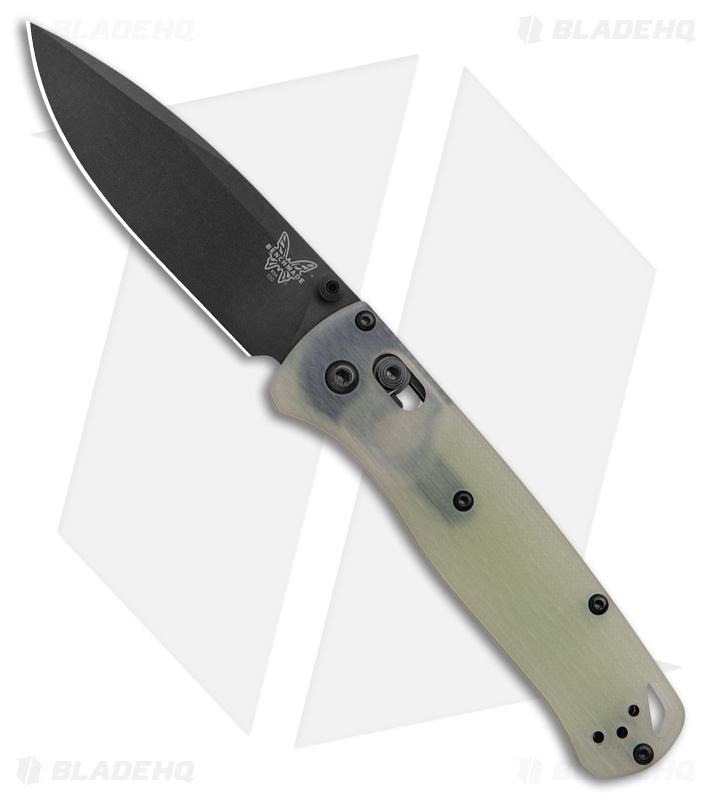 Benchmade Bugout Limited Edition AXIS Lock Knife Jade G-10 (3.25" Black M4)