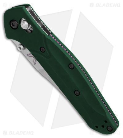 Benchmade 940 Osborne AXIS Lock Knife Green (3.4" Satin)