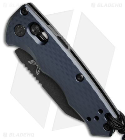 Benchmade Auto Immunity AXIS Lock Knife Crater Blue (2.5" Black) 2900BK