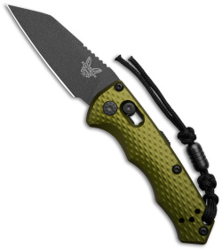 Benchmade Auto Immunity AXIS Lock Knife Woodland Green (2.5" Black) 2900BK-2