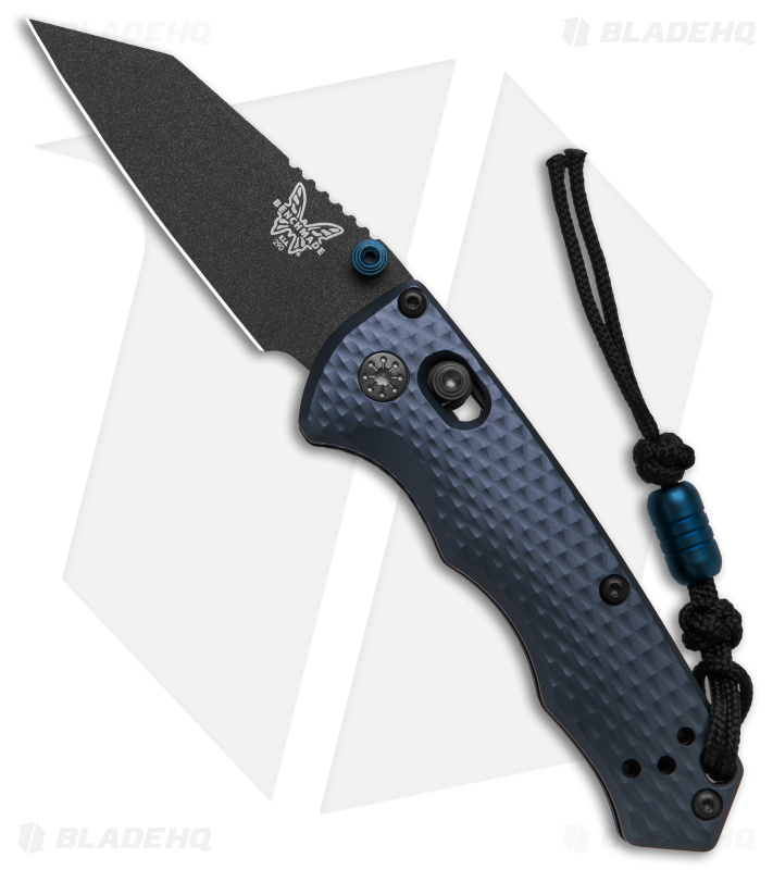 Benchmade Full Immunity AXIS Lock Knife Crater Blue (2.5" Black) 290BK