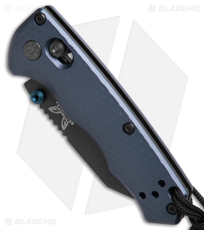 Benchmade Full Immunity AXIS Lock Knife Crater Blue (2.5" Black) 290BK
