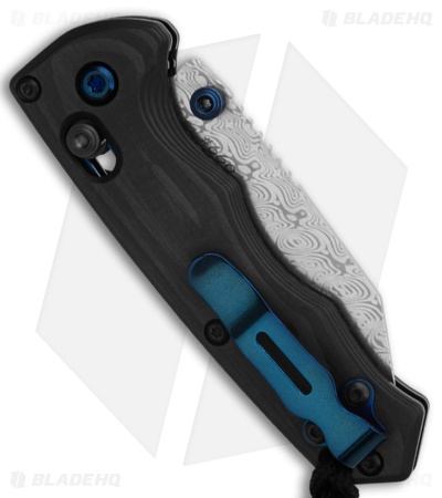 Benchmade Full Immunity Gold Class Black/Gray Carbon F (2.5" Damasteel) DISC*