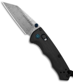Benchmade Full Immunity Gold Class Black/Gray Carbon F (2.5" Damasteel) DISC*