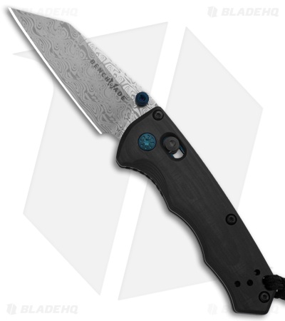 Benchmade Full Immunity Gold Class Black/Gray Carbon F (2.5" Damasteel) DISC*