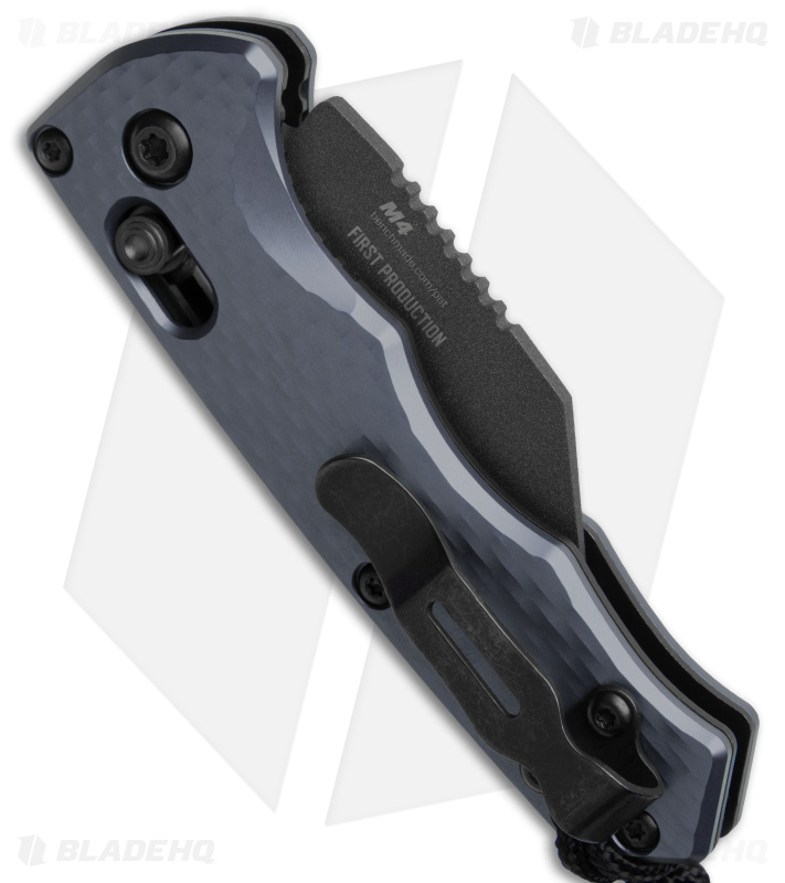 Benchmade Partial Auto Immunity AXIS Lock Knife Crater Blue (1.9" Black) 2950BK