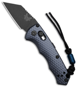 Benchmade Partial Auto Immunity AXIS Lock Knife Crater Blue (1.9" Black) 2950BK