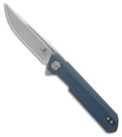 Bestech Bestechman Mini Dundee Knife Gray G-10 (2.9"Satin) 