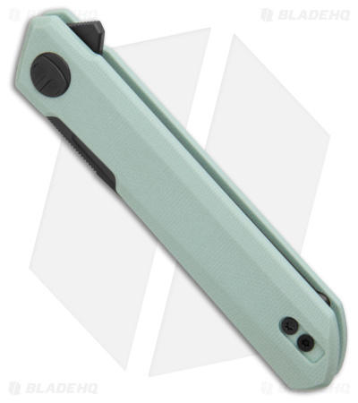 Bestechman Mini Dundee Liner Lock Knife Ice Cream Blue G-10 (2.9" Black)
