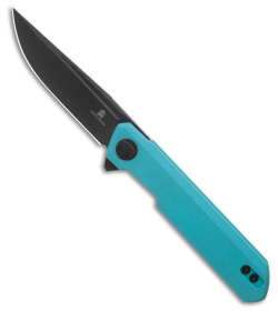 Bestech Bestechman Mini Dundee Liner Lock Knife Tiffany Blue G-10 (2.9" DLC) 