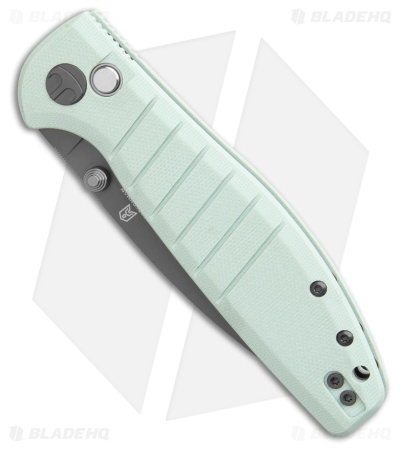 Bestechman Goodboy Button Lock Ice Cream Blue G-10 (3.54" Gray)