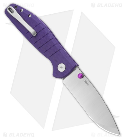 Bestechman Goodboy Button Lock Purple G-10 (3.54" Satin)