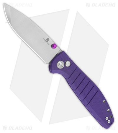 Bestechman Goodboy Button Lock Purple G-10 (3.54" Satin)