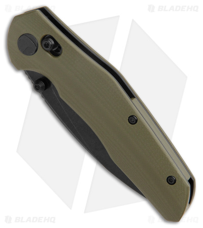 Bestechman Ronan Bar Lock Knife OD Green G-10 (3.25" BSW) 