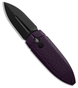Bestech Knives Cricket/QUQU Button Lock Purple G10 (2.2" Black 14C28N)