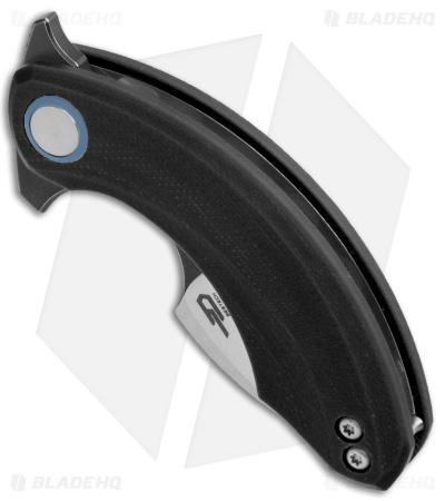 Bestech Knives STRELIT Liner Lock Knife Black G-10 (2.19" Two Tone) BG52A-2