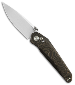 Bestech Kombou Mothus Bar Lock Knife Black Bronze Ti (3.5" Hand Satin) BT2206F