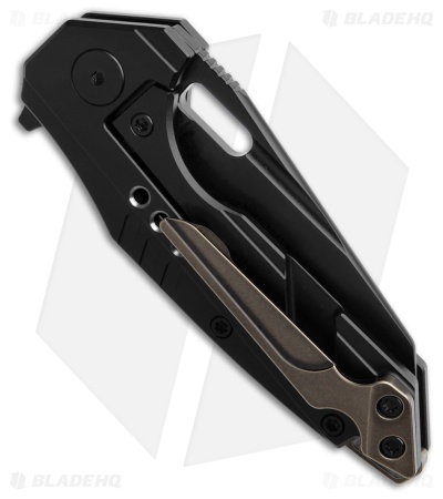 Bestech Knives Nyxie 3 Frame Lock Knife Black Titanium (2.99" Black)