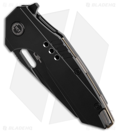 Bestech Knives Nyxie 3 Frame Lock Knife Black Titanium (2.99" Black)