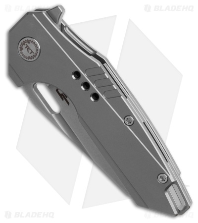Bestech Knives Nyxie 3 Frame Lock Knife Gray Titanium (2.99" Bead Blast)