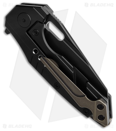 Bestech Knives Nyxie 3 Frame Lock Knife CF/Titanium (2.99" Black)