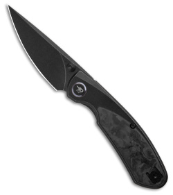 Bestech Knives Lito Frame Lock Knife Ti/Carbon Fiber Inlay (3.6" Black)