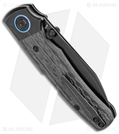 Bestech Knives Tonic Lock Back Knife Ti/Carbon Fiber (2.8" Black) BT2204E