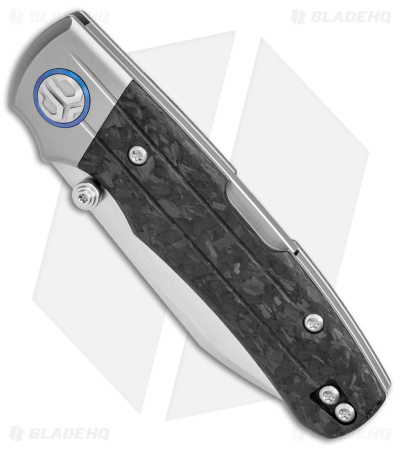 Bestech Knives Tonic Lock Back Knife Ti/Carbon Fiber (2.8" Satin) BT2204D