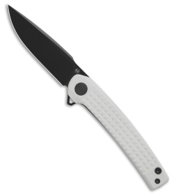 Boker Blackjay Pocket Knife Black G-10 Drop Point Black 440A