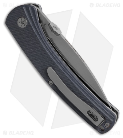 Boker Huayna Drop Point Liner Lock Knife Blue G-10 (3" Satin 440B)