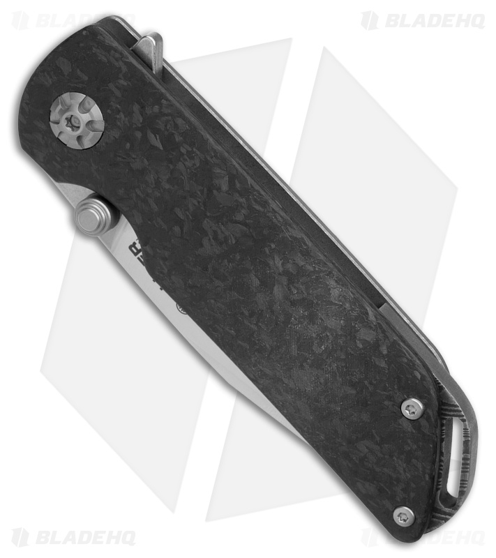 Boker Sherman EDC Frame Lock Knife Marble Carbon Fiber (2.9" MagnaCut) 110665