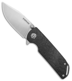 Boker Sherman EDC Frame Lock Knife Marble Carbon Fiber (2.9" MagnaCut) 110665