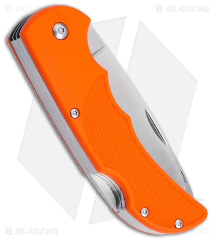 Boker Plus HL Triple Pocket Knife Orange Polymer (3.26" Satin) 01BP0058