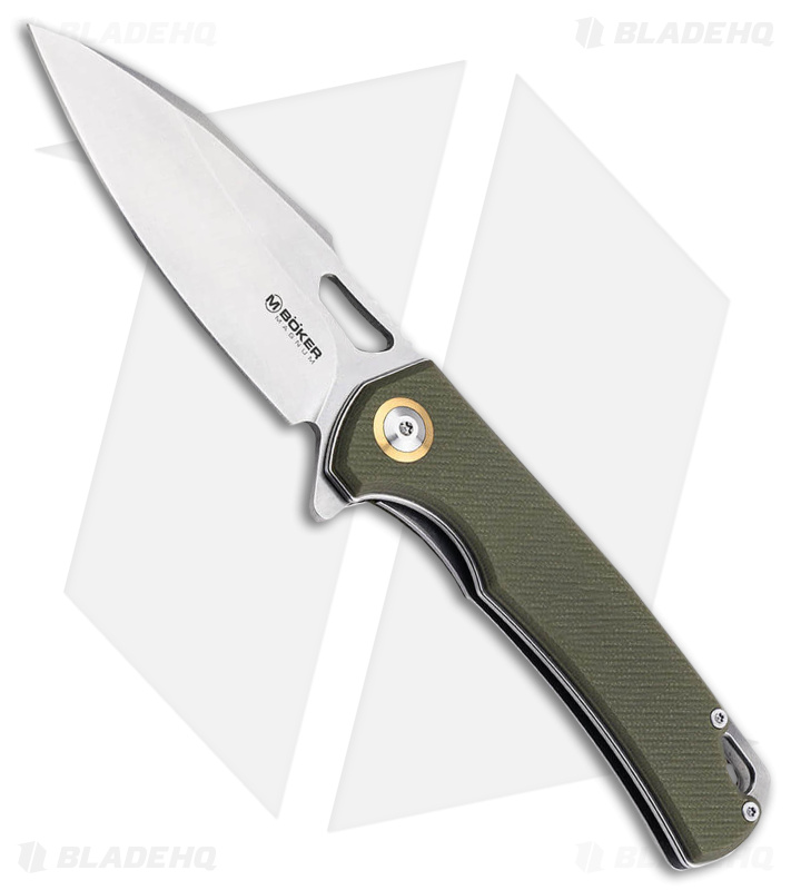 Boker Magnum Skelsis Green G-10 (3.3" SW) 01SC008