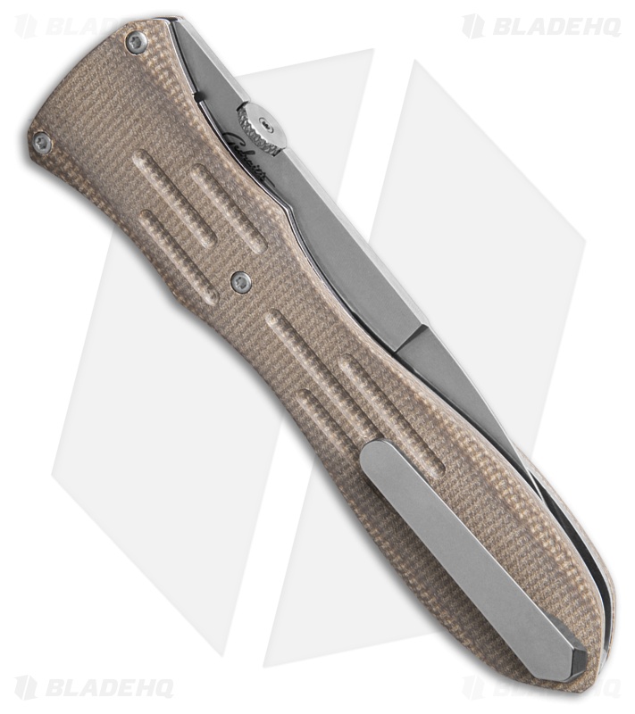 Boker Atropos Liner Lock Knife Tan Micarta (4.1" Satin)