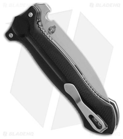 Boker Cheus Dagger Liner Lock Knife Black G-10 (3.5" Satin)